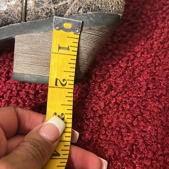 Ariat Heritage Western Shattered Distressed Boots Women’s Size 9 - Picture 15 of 17